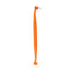 Double-sided monobundle toothbrush, orange